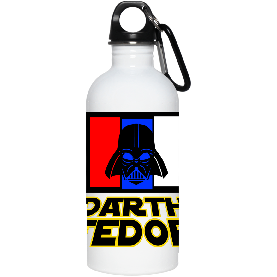 Artichoke Fight Gear Custom Design #15. Darth Fedor. Fedor Emelianenko / Darth Vader Parody. Fan Art Parody. MMA. 20 oz. Stainless Steel Water Bottle