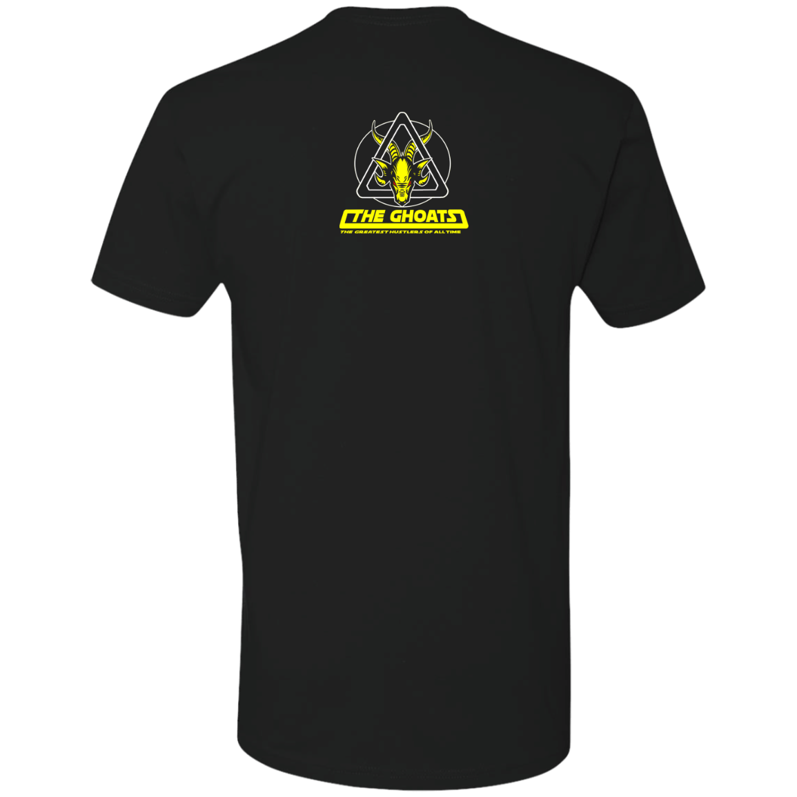 The GHOATS Custom Design. # 39 The Dark Side of Hustling. Premium Short Sleeve T-Shirt
