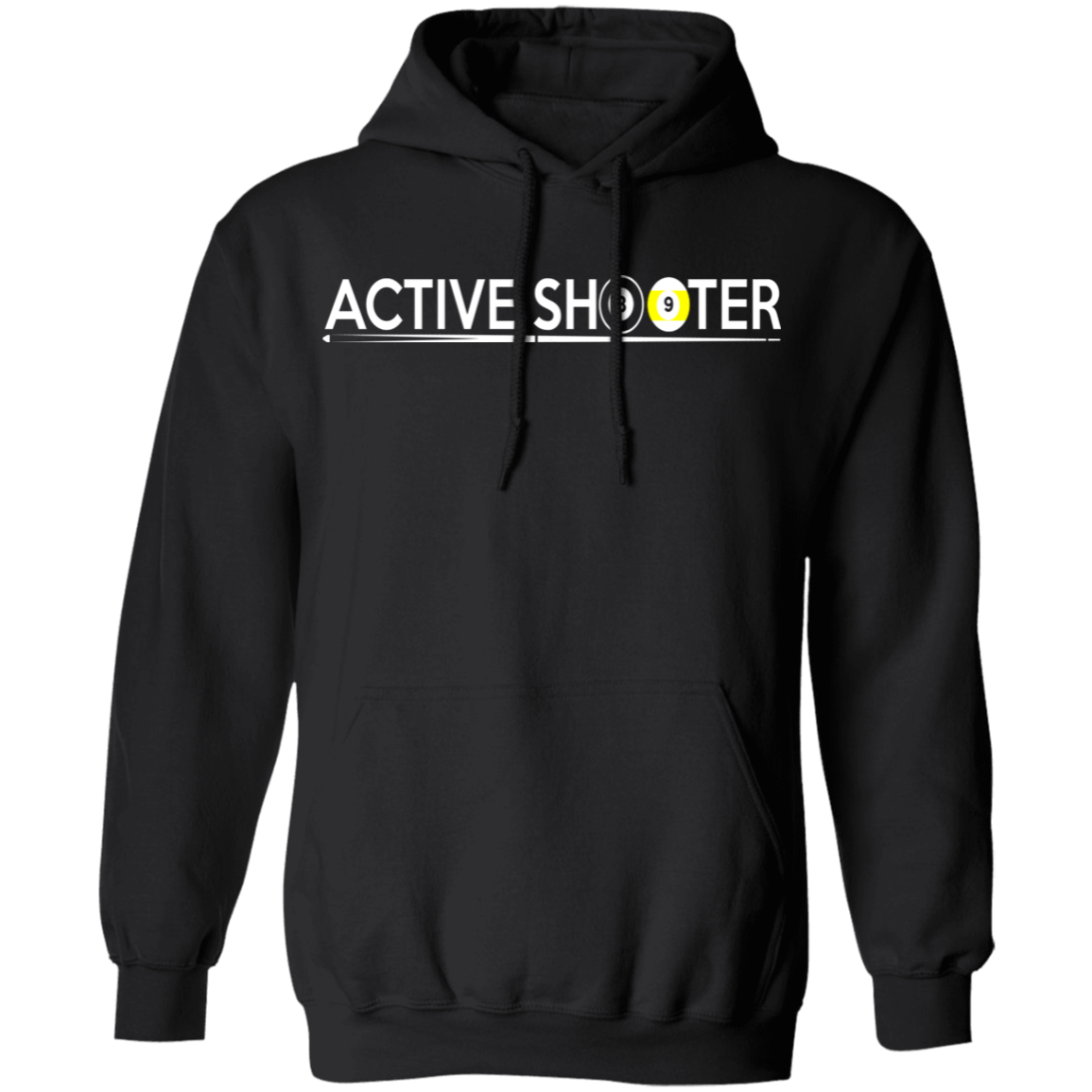 The GHOATS Custom Design #1. Active Shooter. Basic Pullover Hoodie