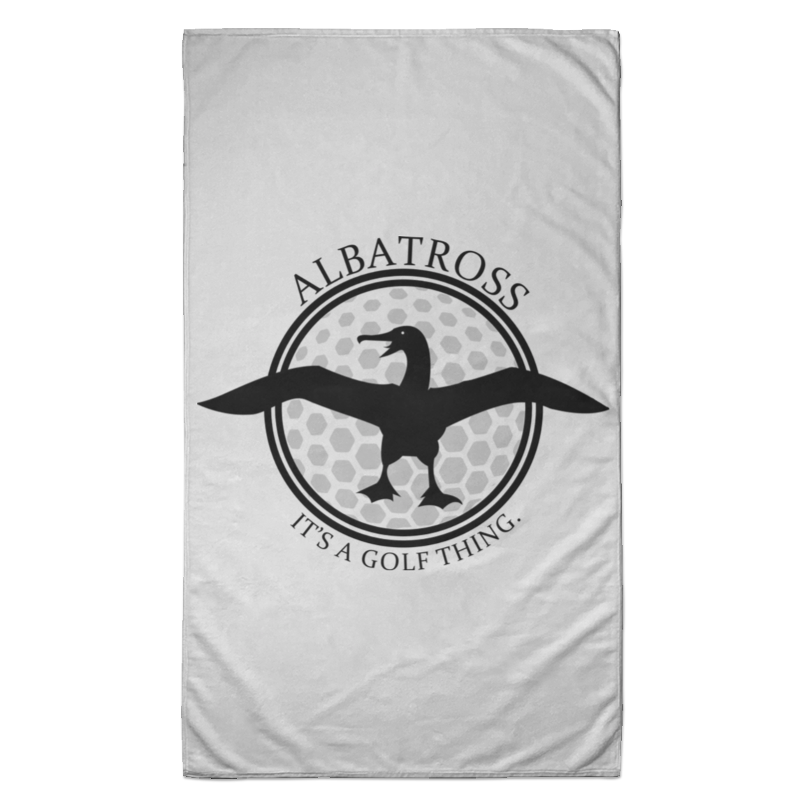 OPG Custom Artwork #1. Albatross. It's a golf thing. Towel - 35x60