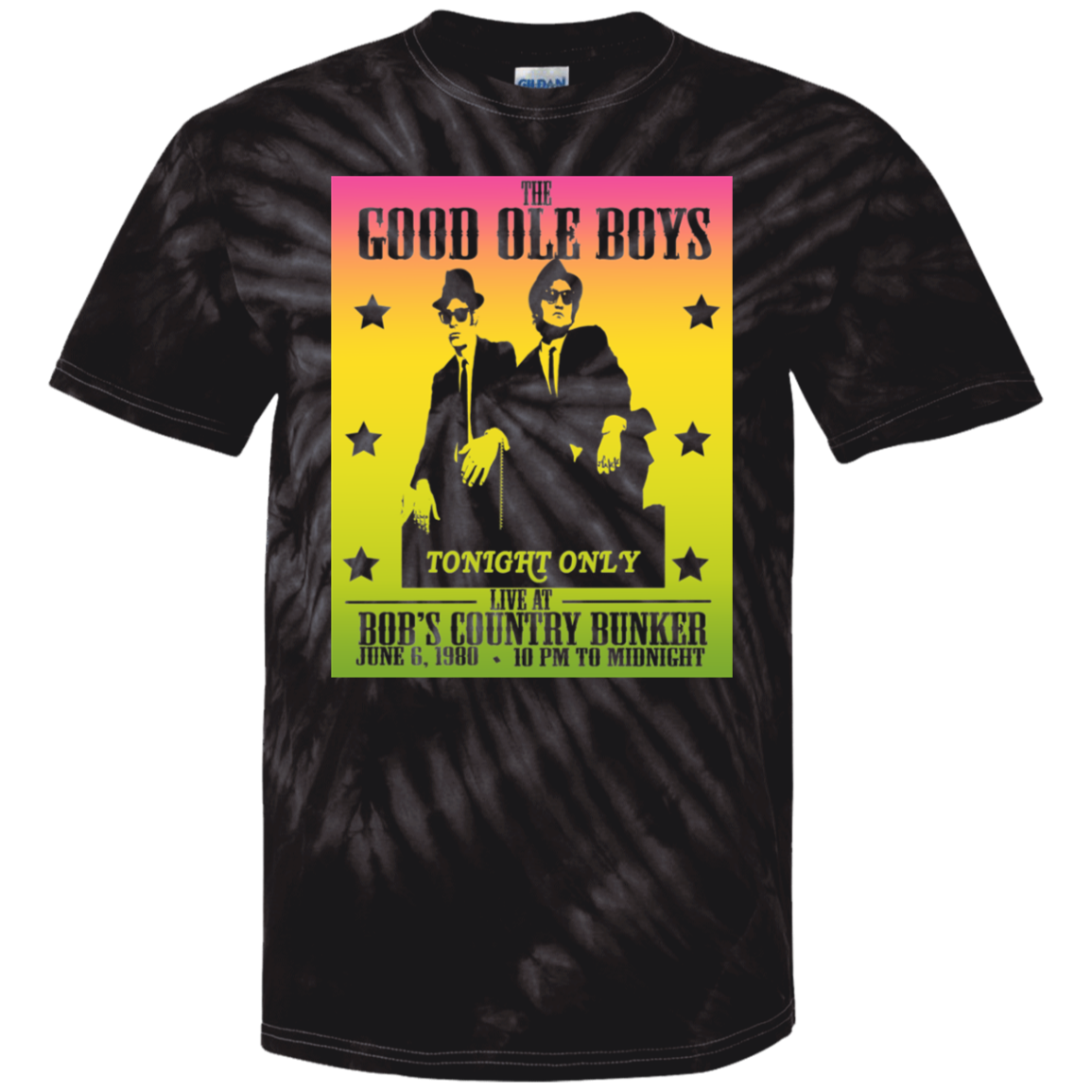 ArtichokeUSA Custom Design. The Good Ole Boys. Blues Brothers Fan Art. Youth Tie Dye T-Shirt