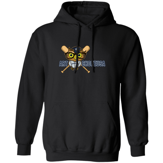 ArtichokeUSA Character and Font design. New York Owl. NY Yankees Fan Art. Let's Create Your Own Team Design Today. Basic Pullover Hoodie
