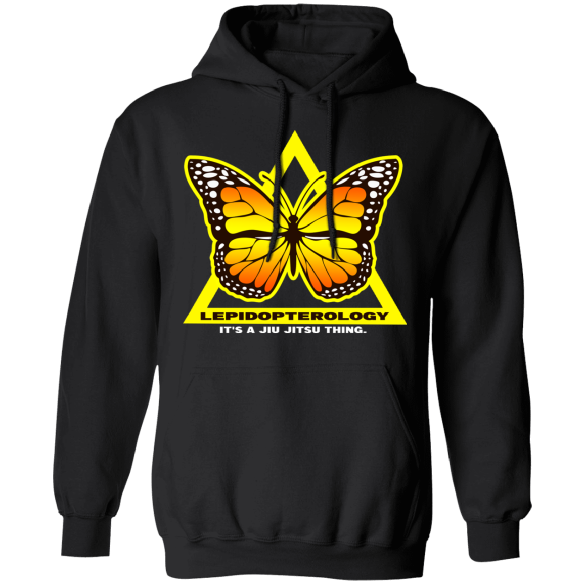 Artichoke Fight Gear Custom Design #7. Lepidopterology: The study of butterflies and moths. Butterfly Guard. It's a Jiu Jitsu Thing. Basic Hoodie