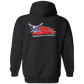 OPG Custom Design #12. American Golfer. Female Edition. Zip Up Hooded Sweatshirt