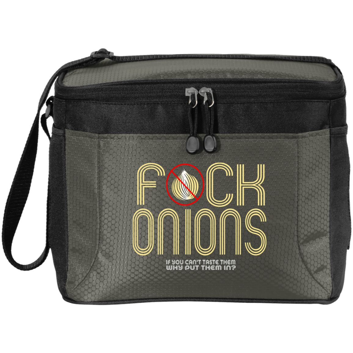 ArtichokeUSA Custom Design. Fuck Onions. 12-Pack Cooler