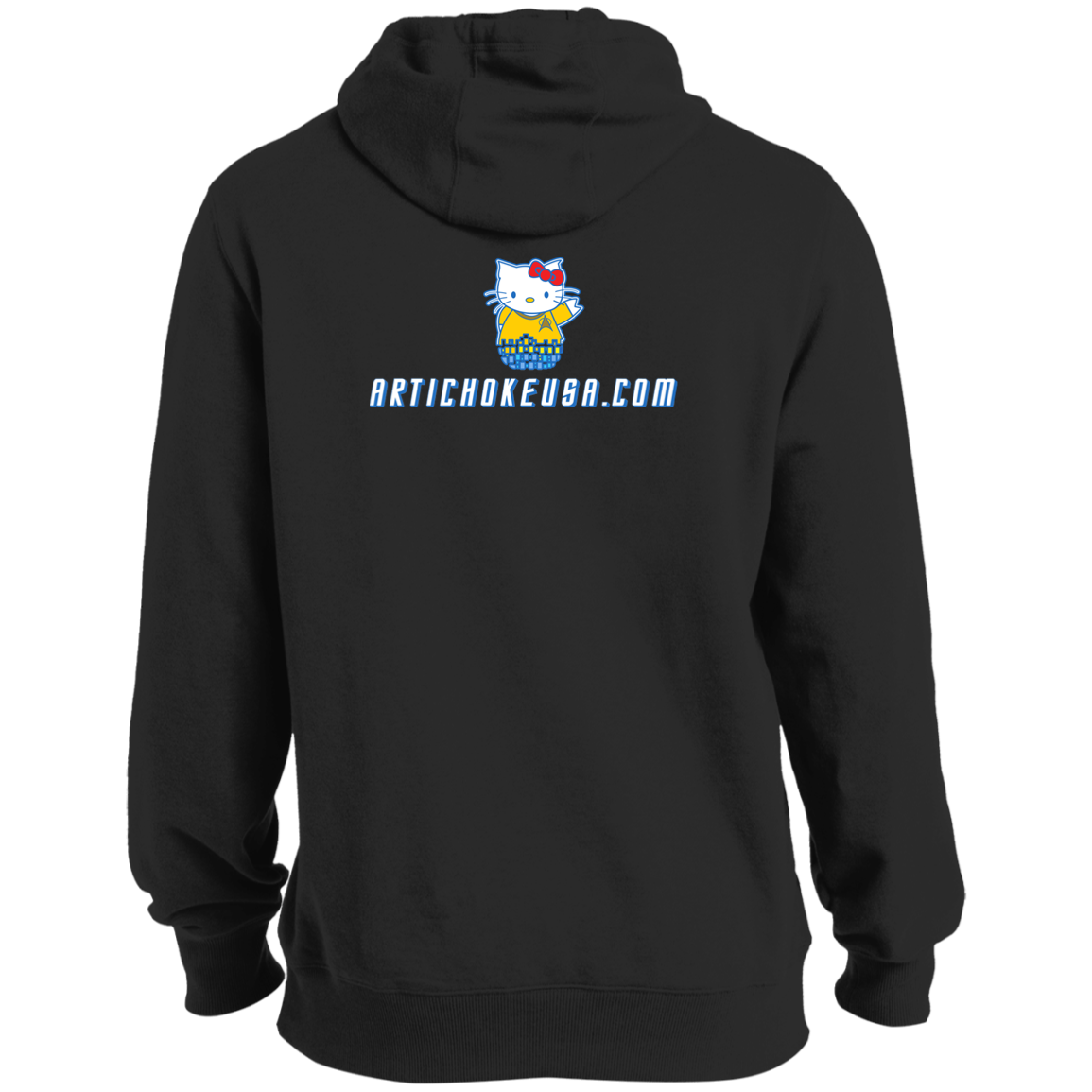 ArtichokeUSA Custom Design. Beam Me Up Kitty. Fan Art / Parody. Ultra Soft Pullover Hoodie