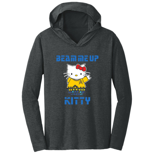 ArtichokeUSA Custom Design. Beam Me Up Kitty. Fan Art / Parody. Triblend T-Shirt Hoodie