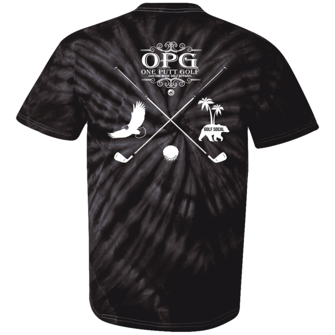OPG Custom Design #8. Drive. 100% Cotton Tie Dye T-Shirt