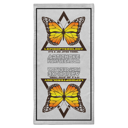 Artichoke Fight Gear Custom Design #6. Lepidopterology (Study of butterflies). Butterfly Guard. Towel - 15x30