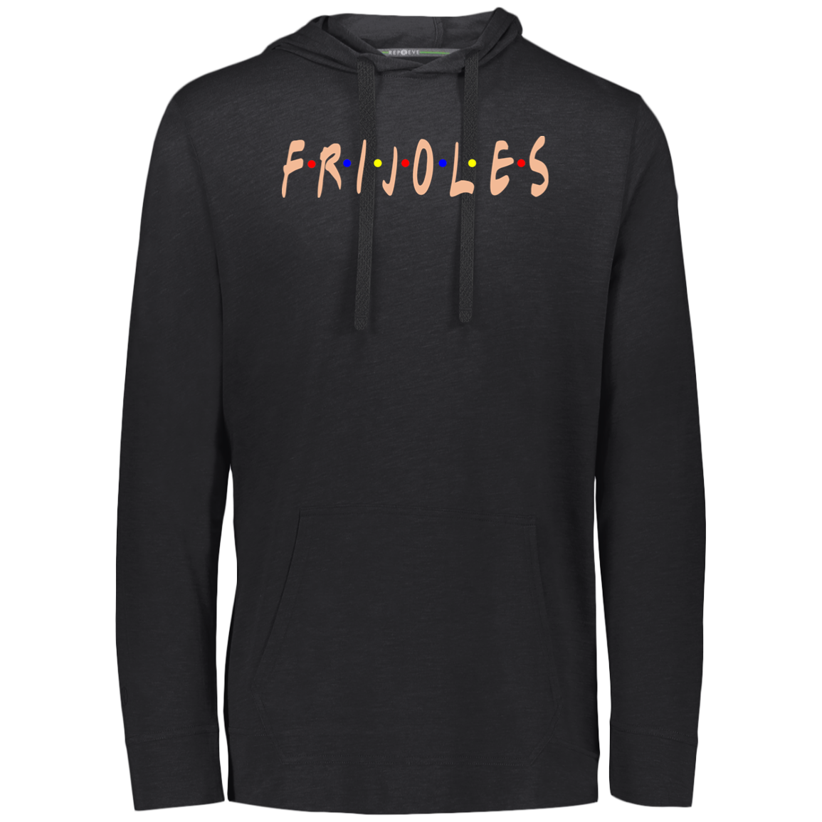 ArtichokeUSA Custom Design. FRIJOLE (CON QUESO). Eco Triblend T-Shirt Hoodie
