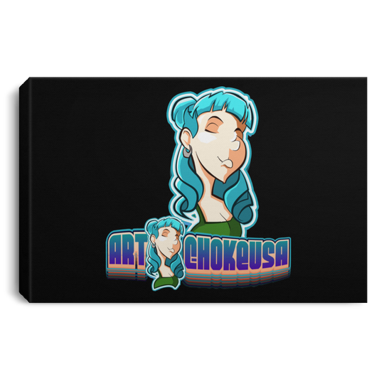 ArtichokeUSA Characters and Fonts. "Shelly" Let’s Create Your Own Design Today. Landscape Canvas .75in Frame