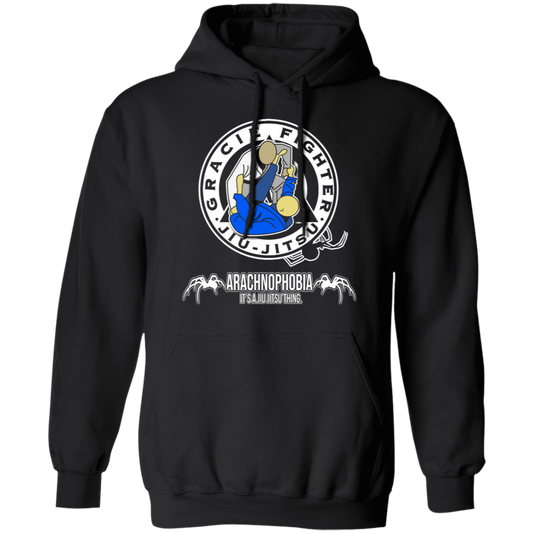 Artichoke Fight Gear Custom Design #1. Arachnophobia. Spider Guard. It's A Jiu Jitsu Thing. Basic Hoodie