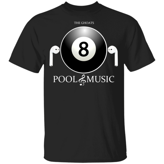 The GHOATS Custom Design. #19 Pool & Music. Youth Basic 100% Cotton T-Shirt