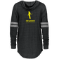 The GHOATS Custom Design. #34 Beware of Sharks. Play at Your Own Risk. (Ladies only version). Ladies Hooded Low Key Pullover