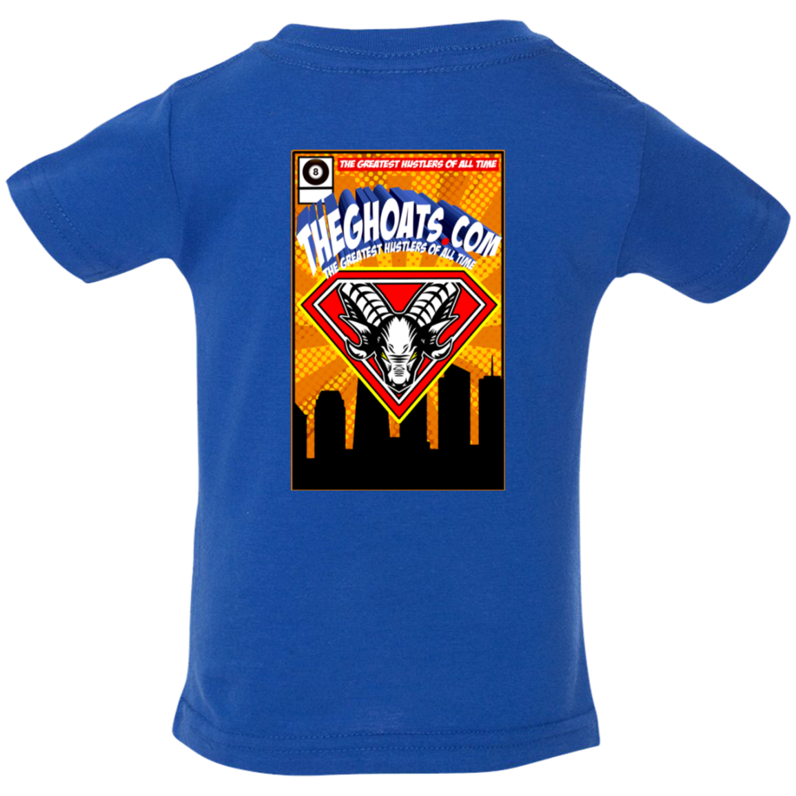 The GHOATS Custom Design. #38 Super 3. APA League. Infant Jersey T-Shirt