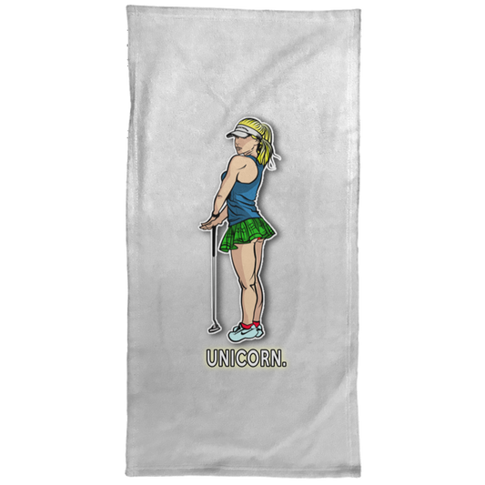 OPG Custom Design #18. Unicorn. Golf. Hand Towel - 15x30