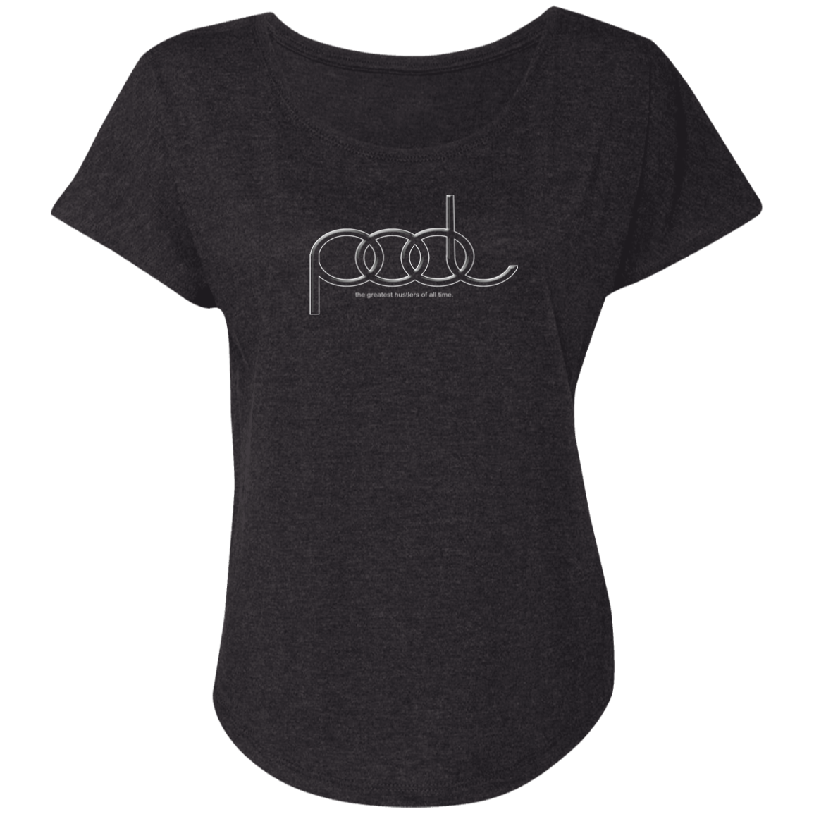 The GHOATS Custom Design. #3 POOL. APA Parody. Ladies' Triblend Dolman Sleeve