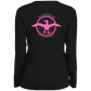 OPG Custom Artwork #1. Albatross. It's a golf thing. Ladies' 100% Polyester Wicking Knit V-Neck Tee