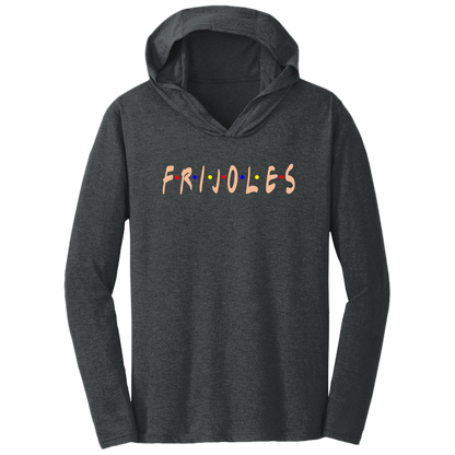 ArtichokeUSA Custom Design. FRIJOLE (CON QUESO). Triblend T-Shirt Hoodie