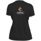 Custom Design #15. Golf Southern California with Yogi Fan Art. Ladies’ 100% polyester V-Neck Tee
