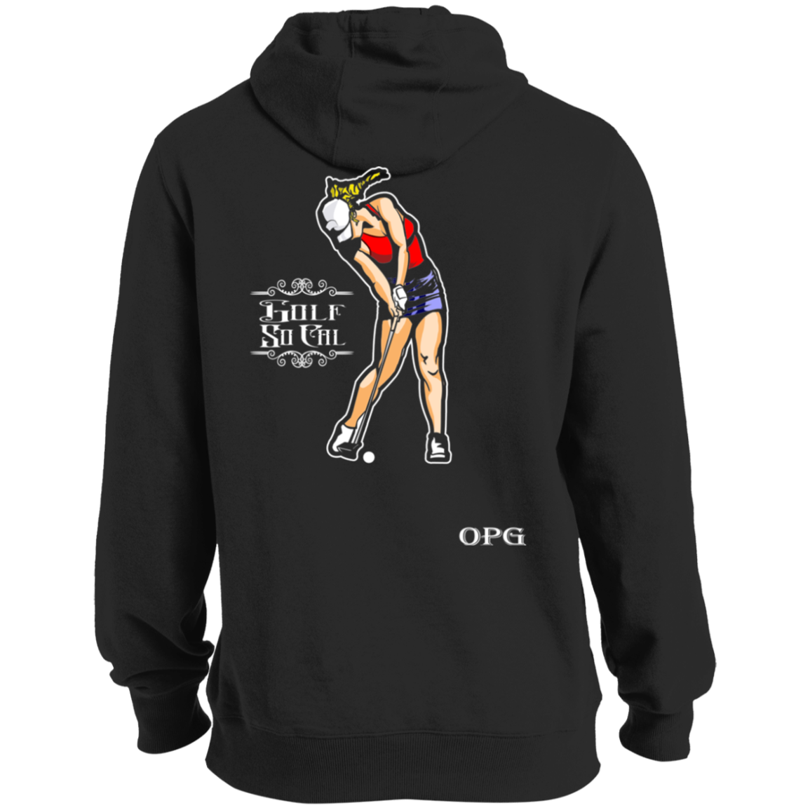 OPG Custom Design #9. Drive like a girl. Soft Style Pullover Hoodie