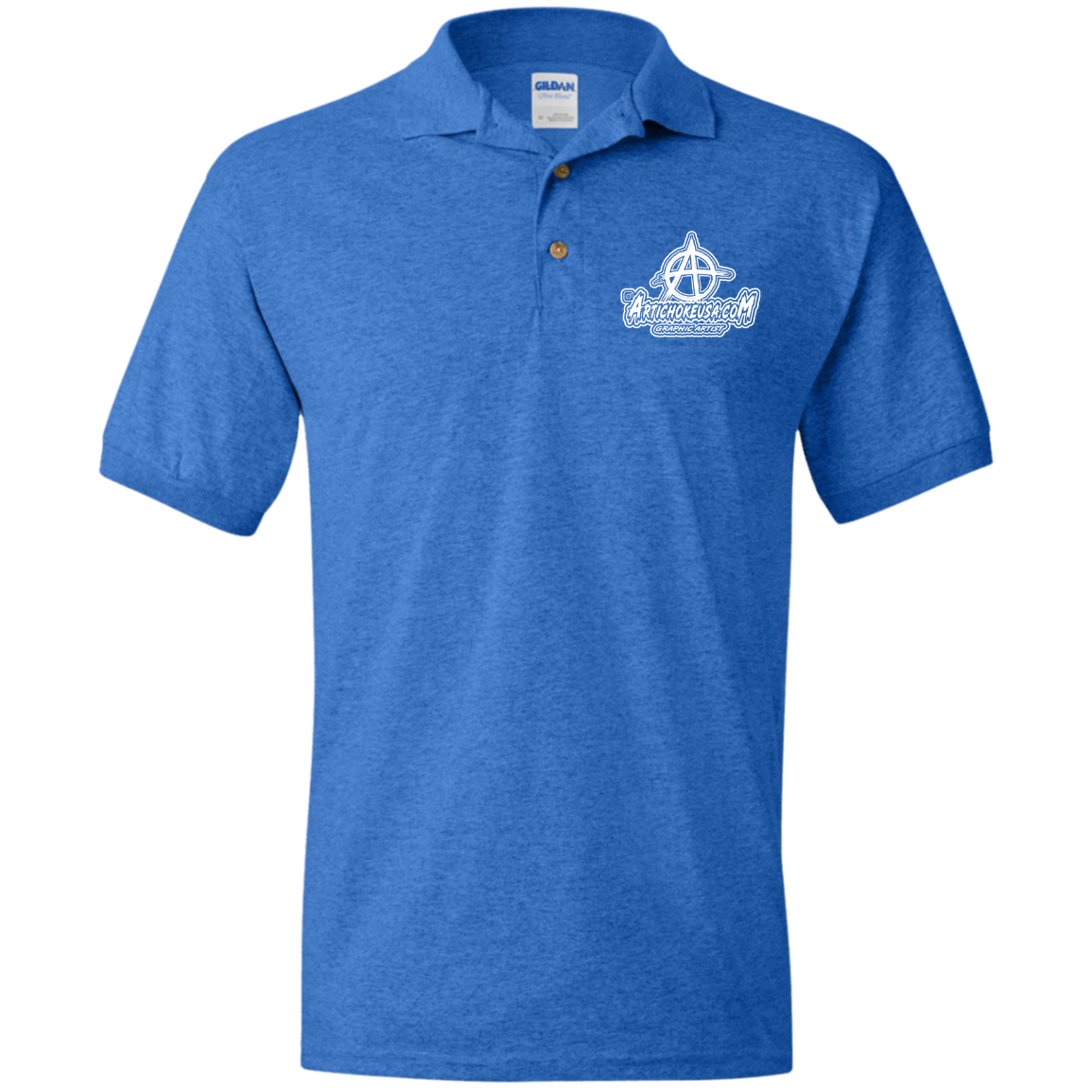 Embroidered Jersey Polo Shirt