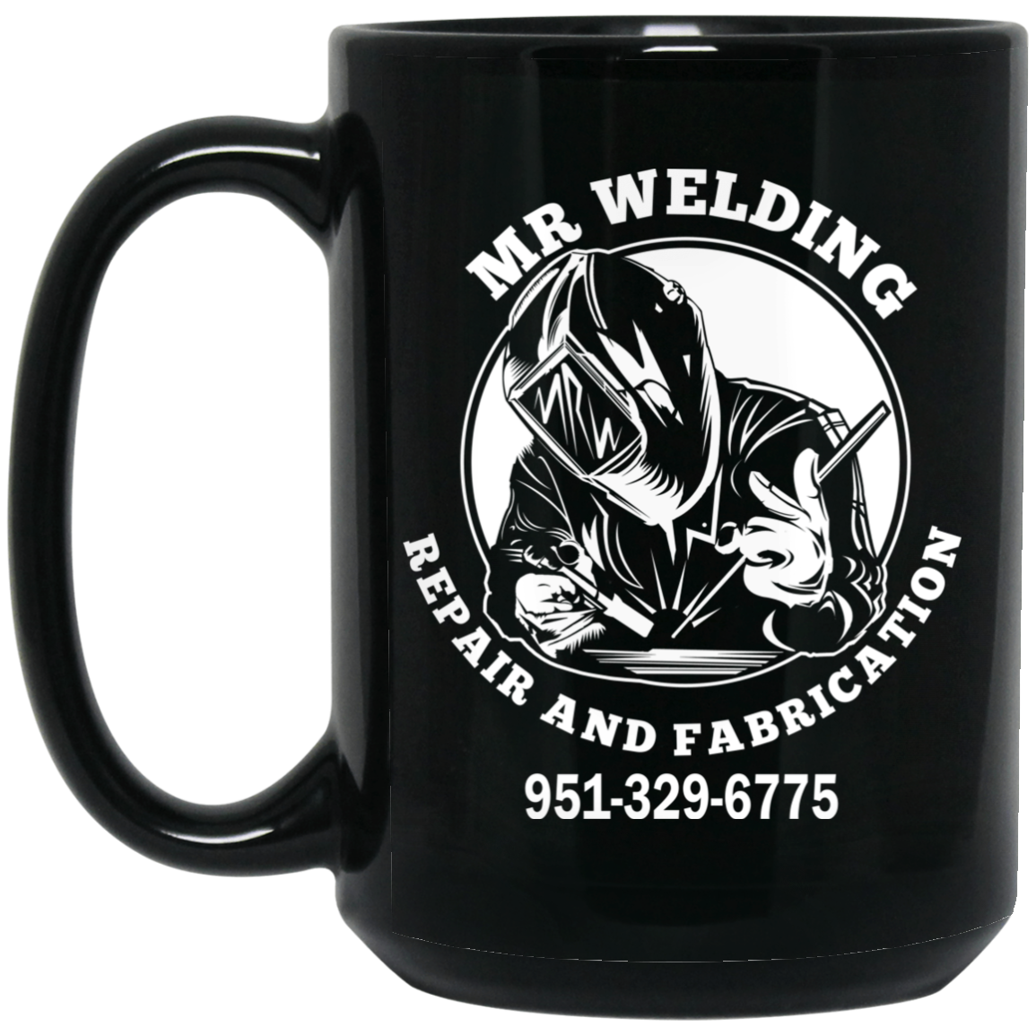 BM15OZ 15 oz. Black Mug