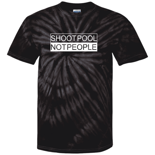The GHOATS Custom Design. #26 SHOOT POOL NOT PEOPLE. Youth Tie Dye T-Shirt
