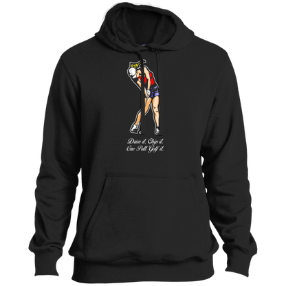 OPG Custom Design #9. Drive it. Chip it. One Putt Golf It. Golf So. Cal. Softstyle Pullover Hoodie