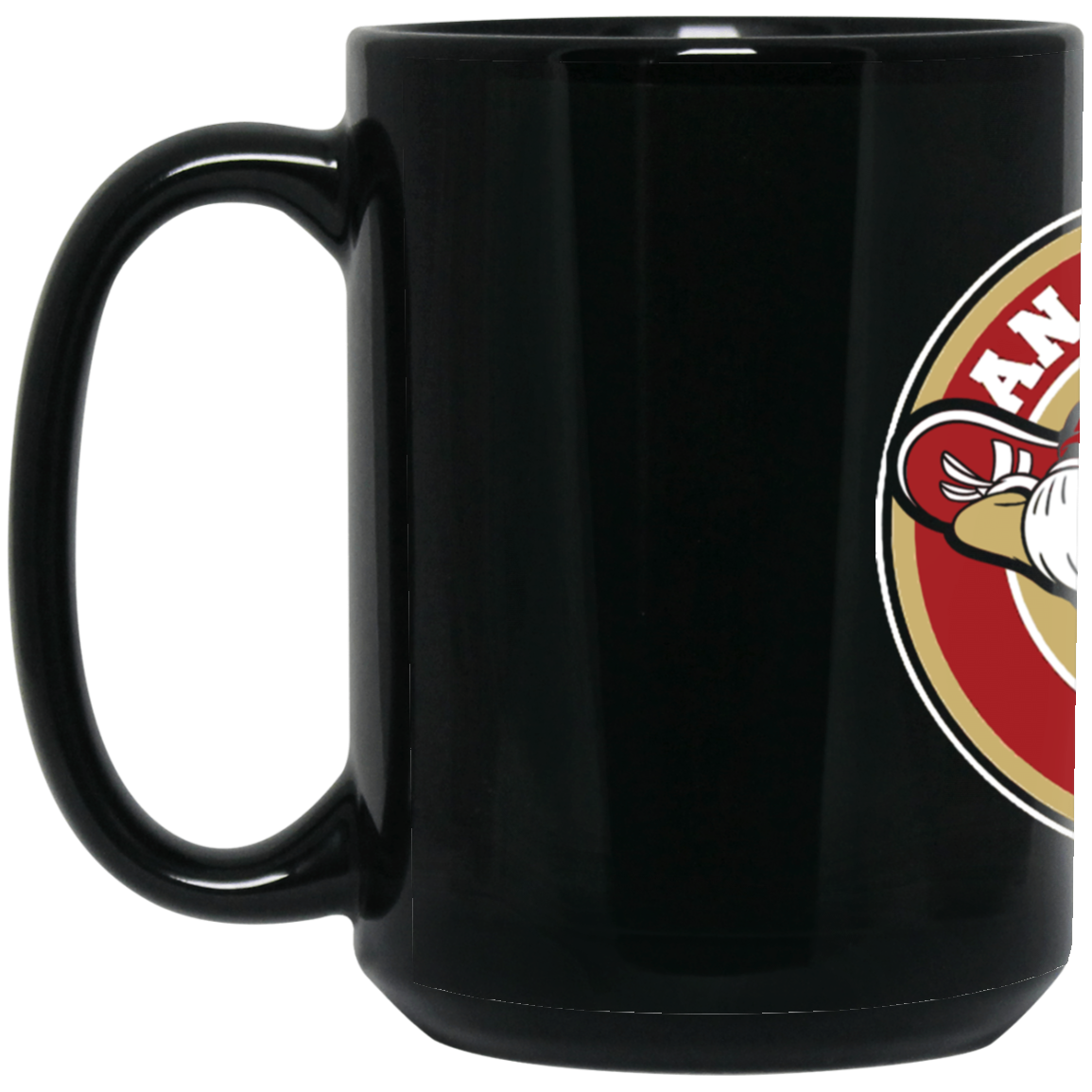 Stephs 15 oz. Black Mug