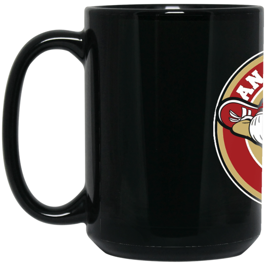 Stephs 15 oz. Black Mug