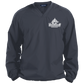 Embroidered Pullover V-Neck Windshirt