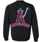 ArtichokeUSA Custom Design. Anglers. Southern California Sports Fishing. Los Angeles Angels Parody. Crewneck Pullover Sweatshirt