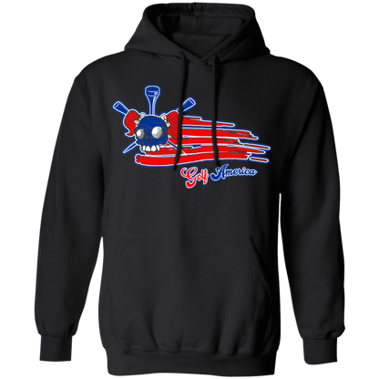 OPG Custom Design #16. Golf America. Female Skull Design. Golf. Hoodie