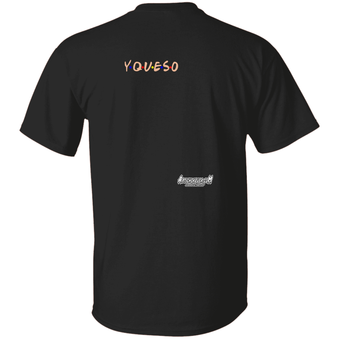 ArtichokeUSA Custom Design. FRIJOLE (CON QUESO). Friends Parody. Youth 5.3 oz 100% Cotton T-Shirt
