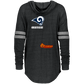 ArtichokeUSA Custom Design. LA Ram's Todd Gurley Jurassic Park Fan Art / Parody. Ladies Hooded Low Key Pullover