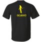 The GHOATS Custom Design. #34 Beware of Sharks. Play at Your Own Risk. (Ladies only version). Basic Cotton T-Shirt