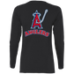 ArtichokeUSA Custom Design. Anglers. Southern California Sports Fishing. Los Angeles Angels Parody. Ladies' 100% Cotton Long Sleeve T-Shirt