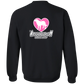 ArtichokeUSA Custom Design. Ruffing the Passer. Labrador Edition. Female Version. Crewneck Pullover Sweatshirt