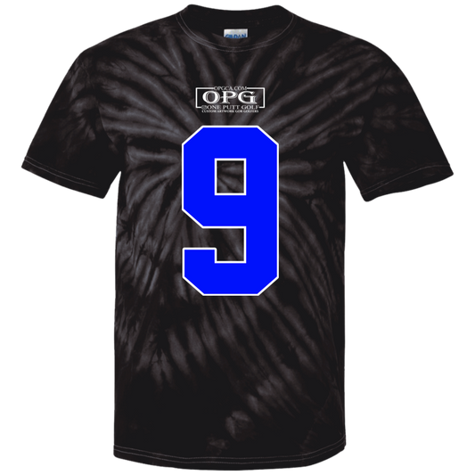 OPG Custom Design #17. Back 9. Youth Tie Dye T-Shirt