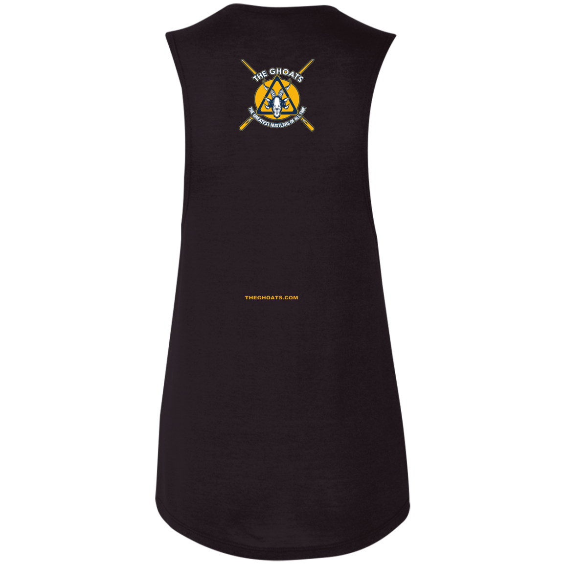 The GHOATS Custom Design. #6 Case by Case Scenario. Ladies' Flowy Muscle Tank