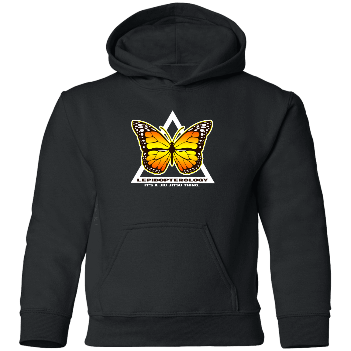 Artichoke Fight Gear Custom Design #6. Lepidopterology (Study of butterflies). Butterfly Guard. Youth Pullover Hoodie