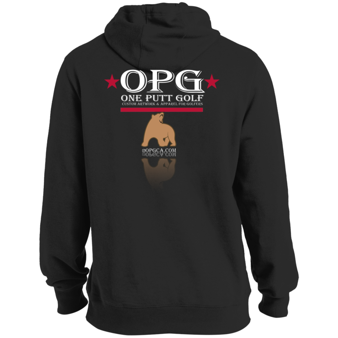 OPG Custom Design #14. Golf California. Soft Style Pullover Hoodie