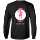 OPG Custom Design #19. GUCK FOLF. Female Edition. 100% US Cotton LS T-Shirt
