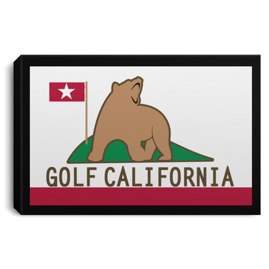 OPG Custom Design #14. Golf California. Landscape Canvas .75in Frame