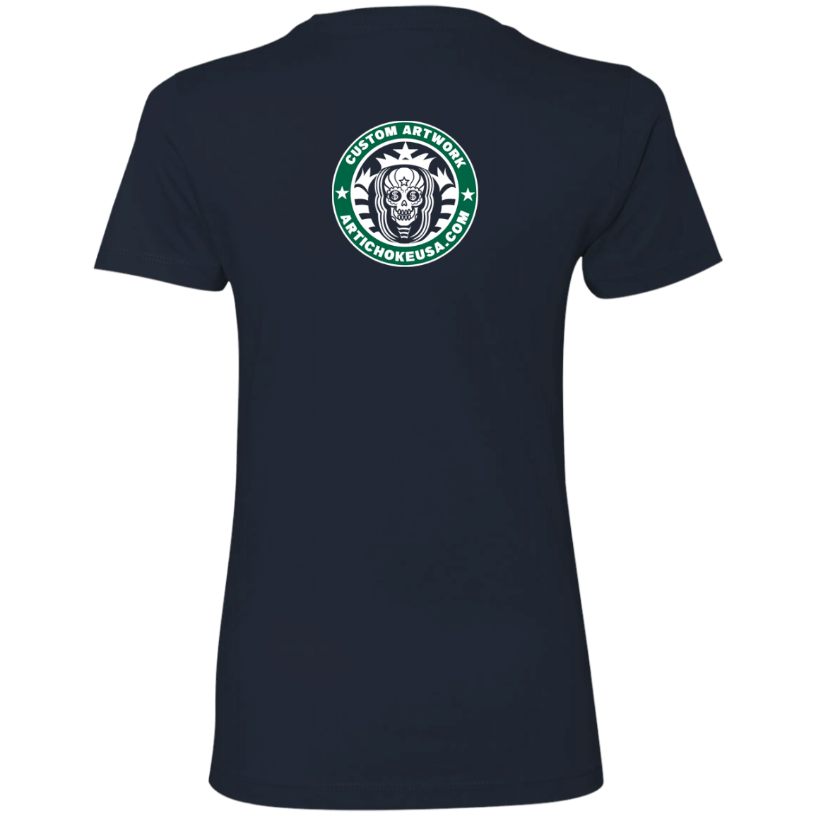 ArtichokeUSA Custom Design. Money Can't Buy Happiness But It Can Buy You Coffee. Ladies' Boyfriend T-Shirt