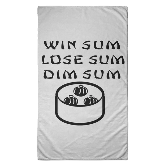 ArtichokeUSA Custom Design. WIN SUM. LOSE SUM. DIM SUM. Towel - 35x60