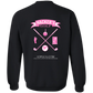 ZZZ#20 OPG Custom Design. 1st Annual Hackers Golf Tournament. Ladies Edition. Crewneck Pullover Sweatshirt