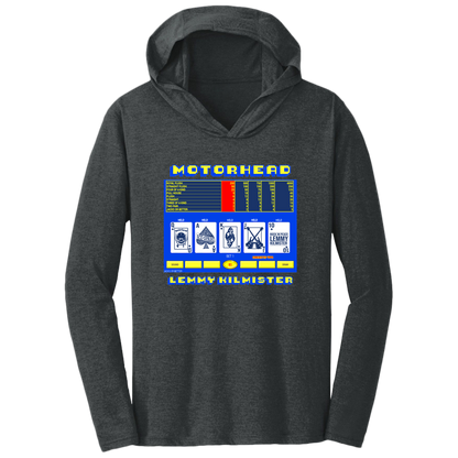 ArtichokeUSA Custom Design. Motorhead's Lemmy Kilmister's Favorite Video Poker Machine. Rock in Peace! Triblend T-Shirt Hoodie