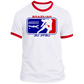 Artichoke Fight Gear Custom Design #4. MLB style BJJ. Ringer Tee